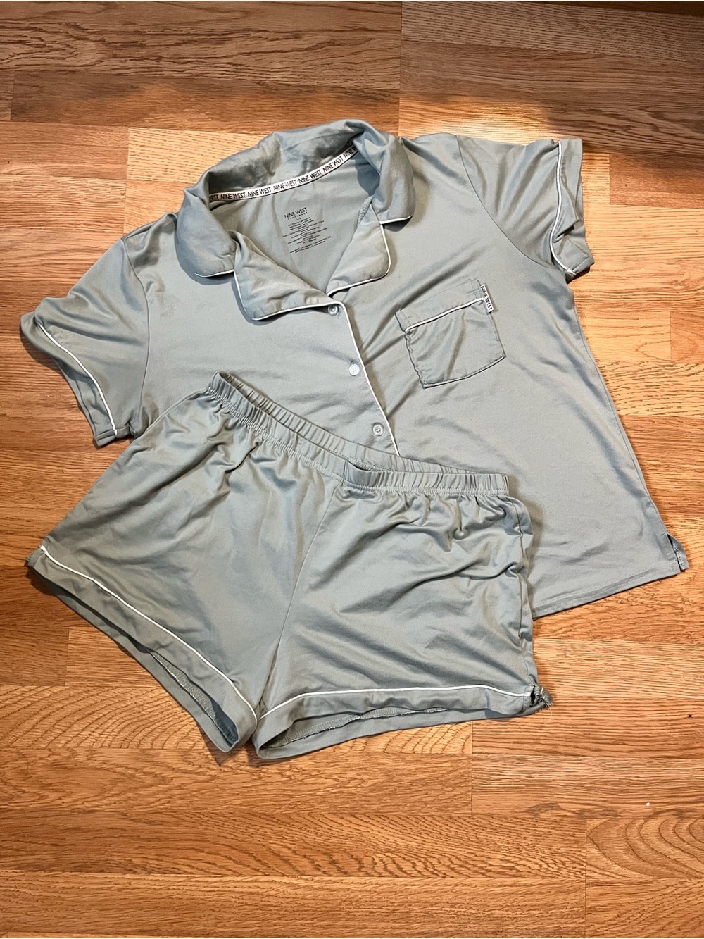 Nine West Pajama Set in Light Sage